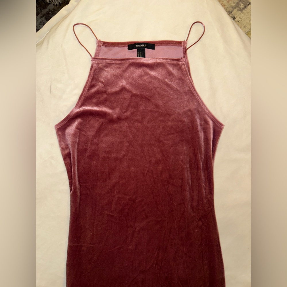 Velvet Pink Women's Dress